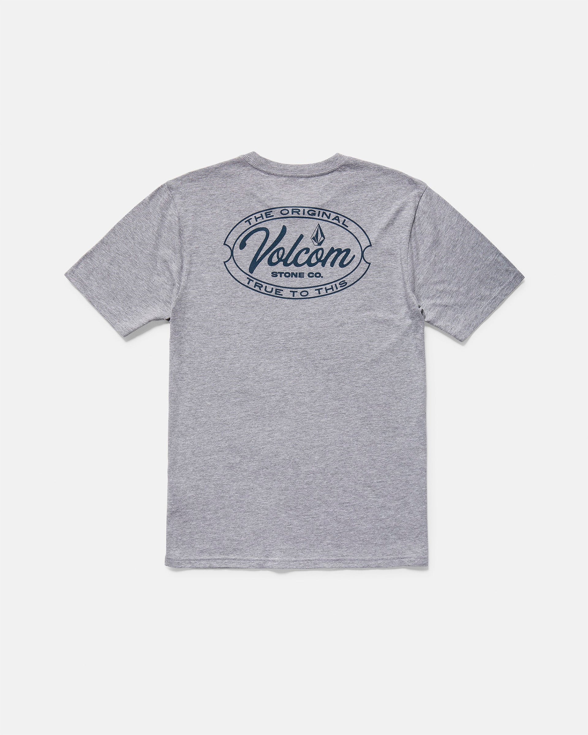 Volcom Garaged Short Sleeve T-Shirt - Heather Grey