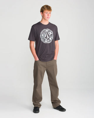 Volcom Kinkade Slub Pants - Major Brown