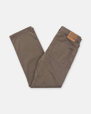 Volcom Kinkade Slub Pants - Major Brown