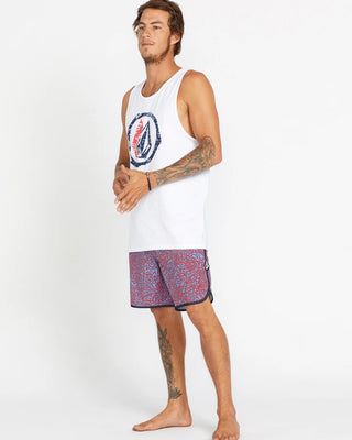 Lido Print Scallop Mod-Tech Trunks