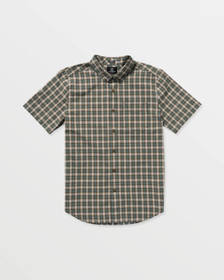 Volcom Morphew Short Sleeve Shirt - Light Olive