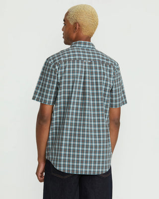 Volcom Morphew Short Sleeve Shirt - Used Blue
