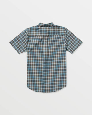 Volcom Morphew Short Sleeve Shirt - Used Blue