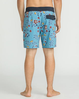 Volcom Psyche Cotton Stoney 17" Trunks - Used Blue