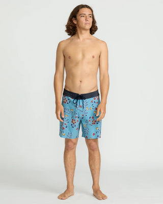 Volcom Psyche Cotton Stoney 17" Trunks - Used Blue