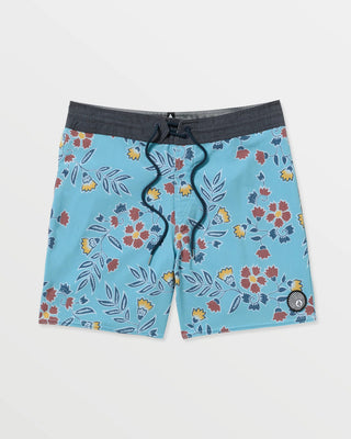 Volcom Psyche Cotton Stoney 17" Trunks - Used Blue