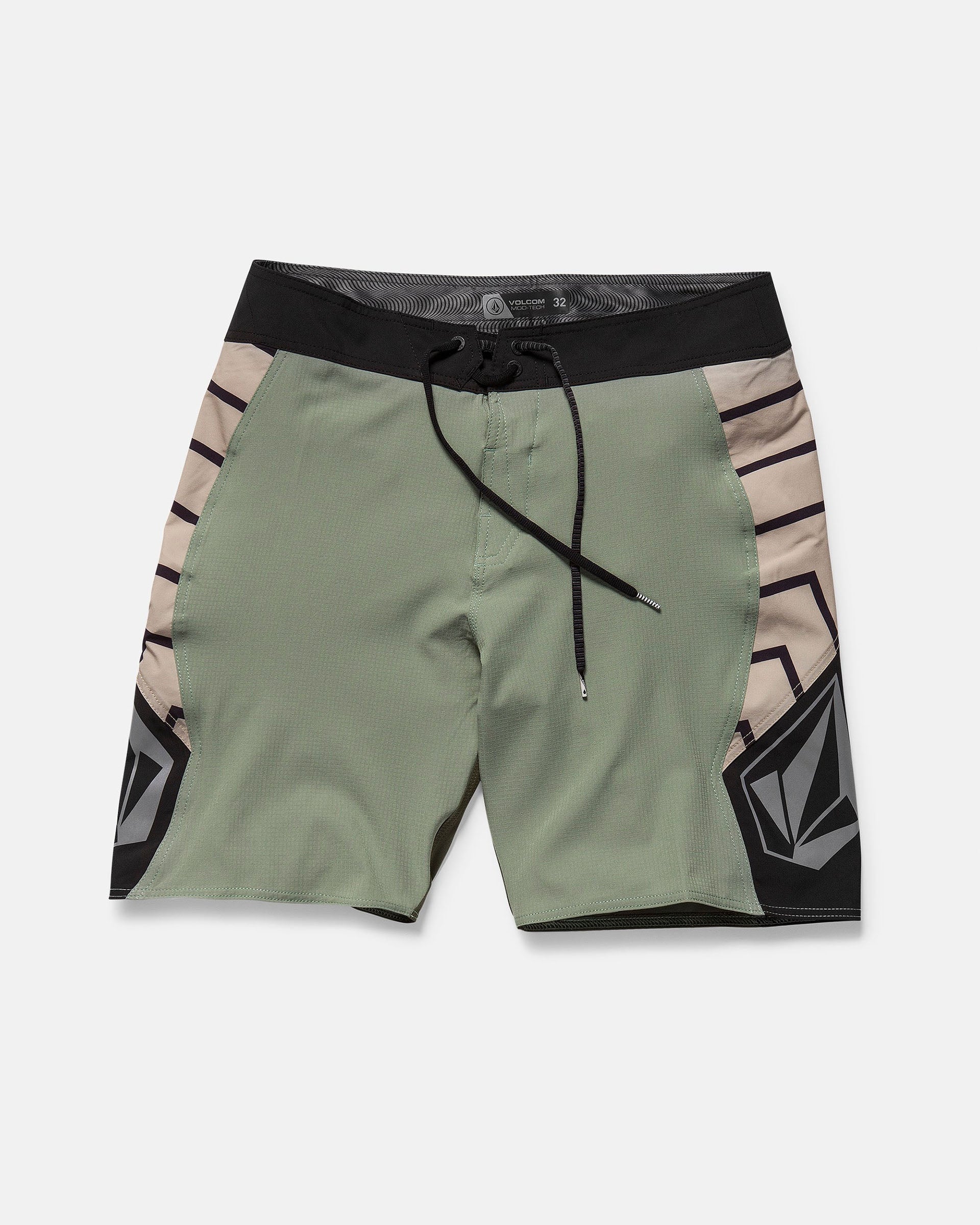 Volcom Ripper Mod Boardshorts - Brown Olive