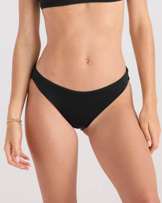 Women's Simply Seamless Midrise Skimpy Bikini bottom - Black