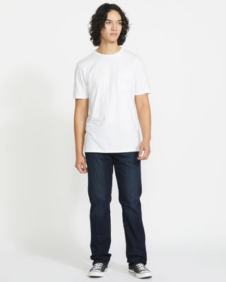 Volcom Solver Denim Pants - New Vintage Blue