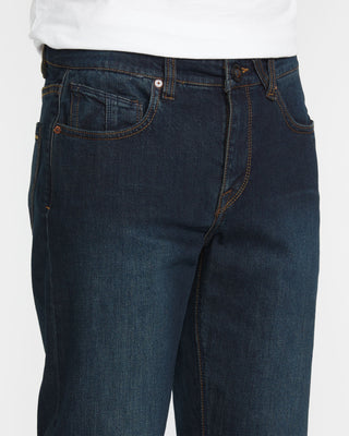 Volcom Solver Denim Pants - New Vintage Blue