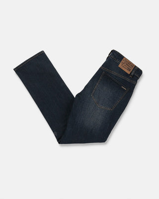 Volcom Solver Denim Pants - New Vintage Blue