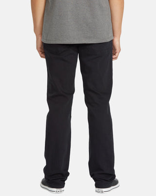Volcom Solver Denim Pants - Black Out