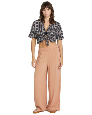 Volcom Women's Stoneshine Junki Pants - Sand