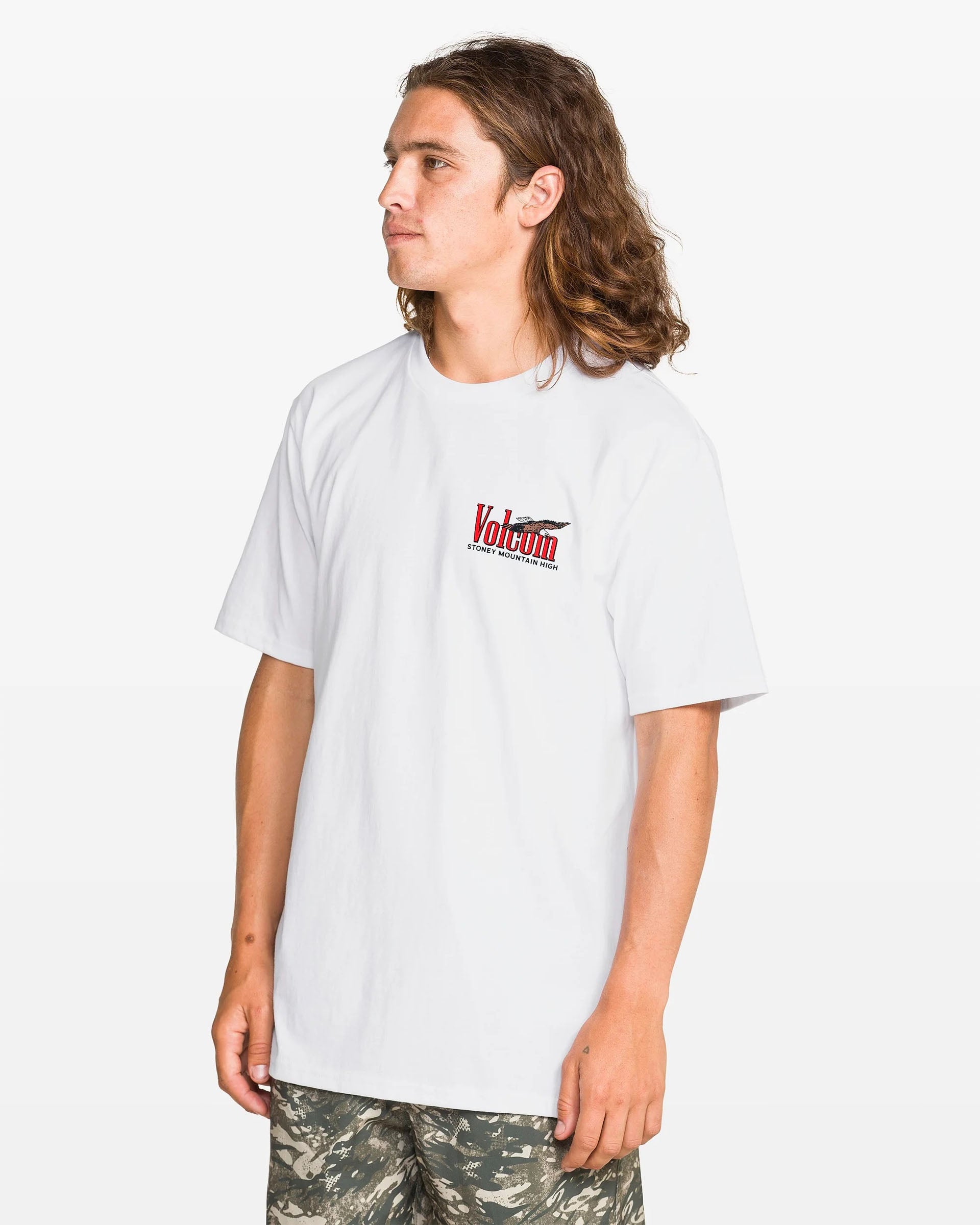 Volcom Stoney Mountain Short Sleeve T-Shirt - White