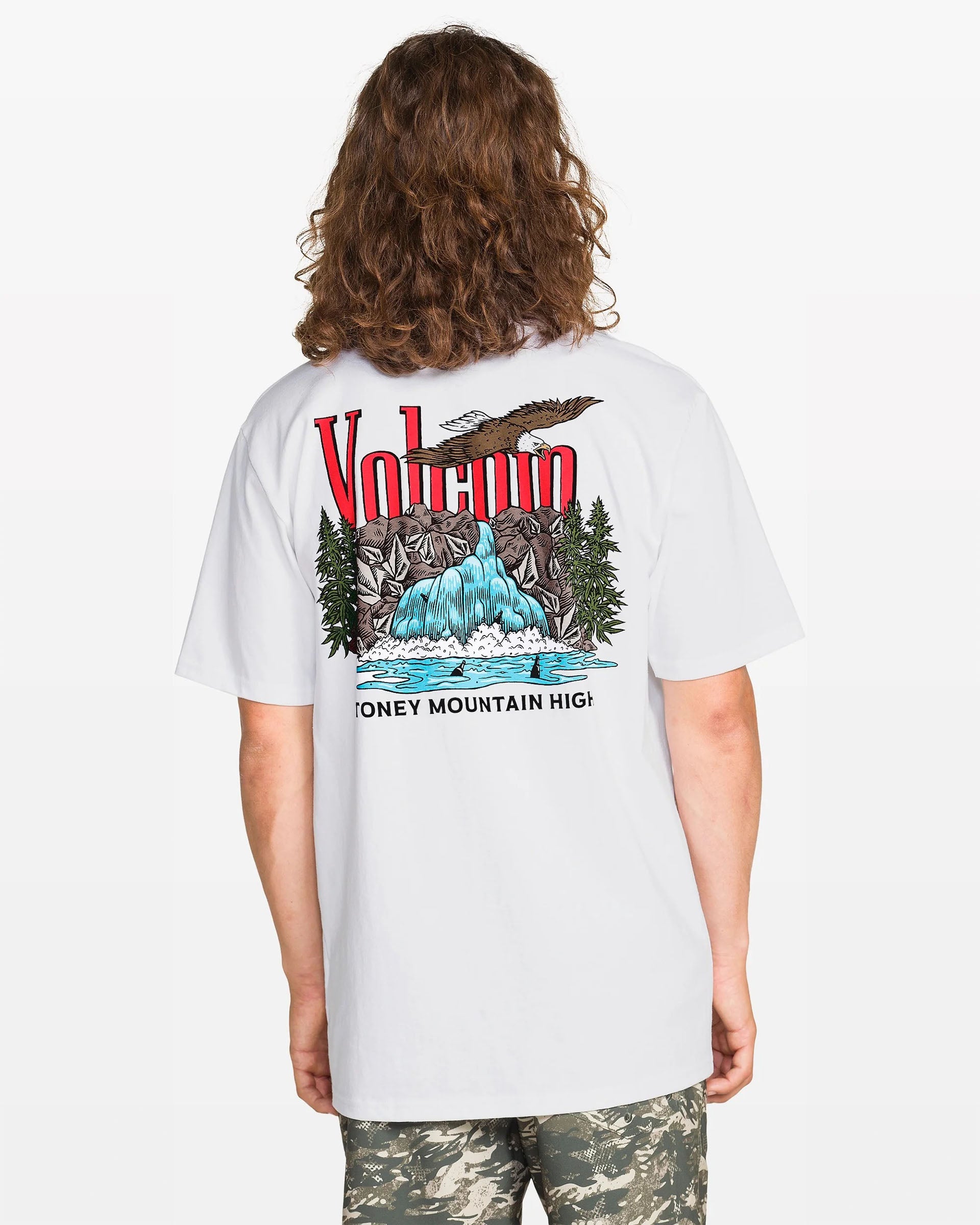 Volcom Stoney Mountain Short Sleeve T-Shirt - White