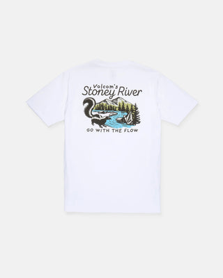 Volcom Stoney River Short Sleeve T-Shirt - White