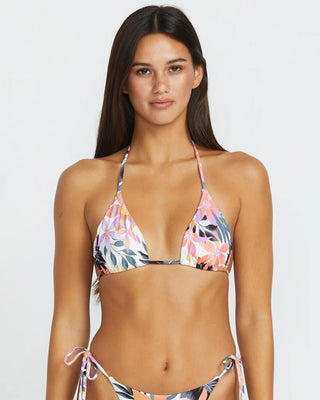 Volcom Women's Tropicabana Triangle Bikini Top - Multi