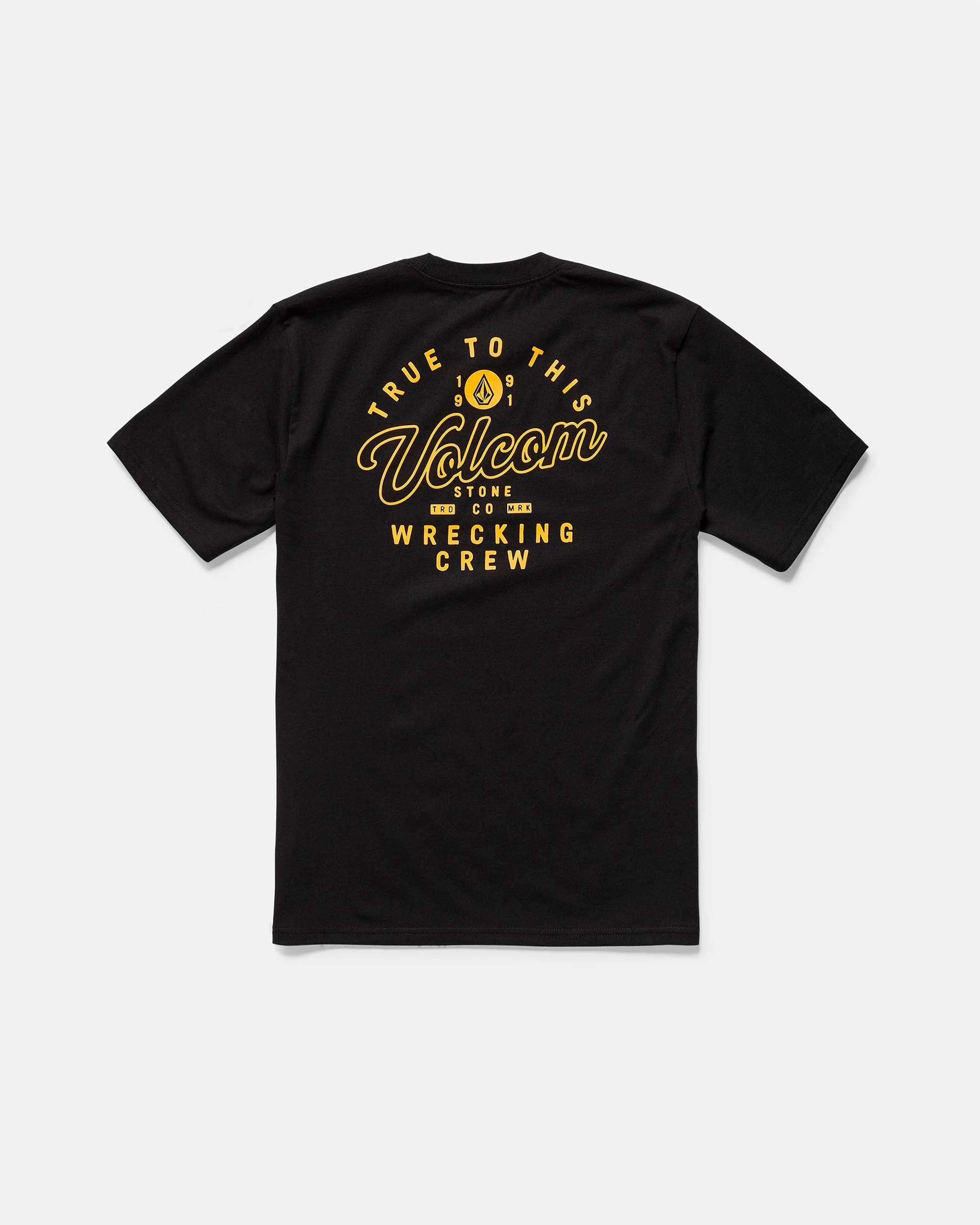 Volcom Wrecking Short Sleeve T-Shirt - Black