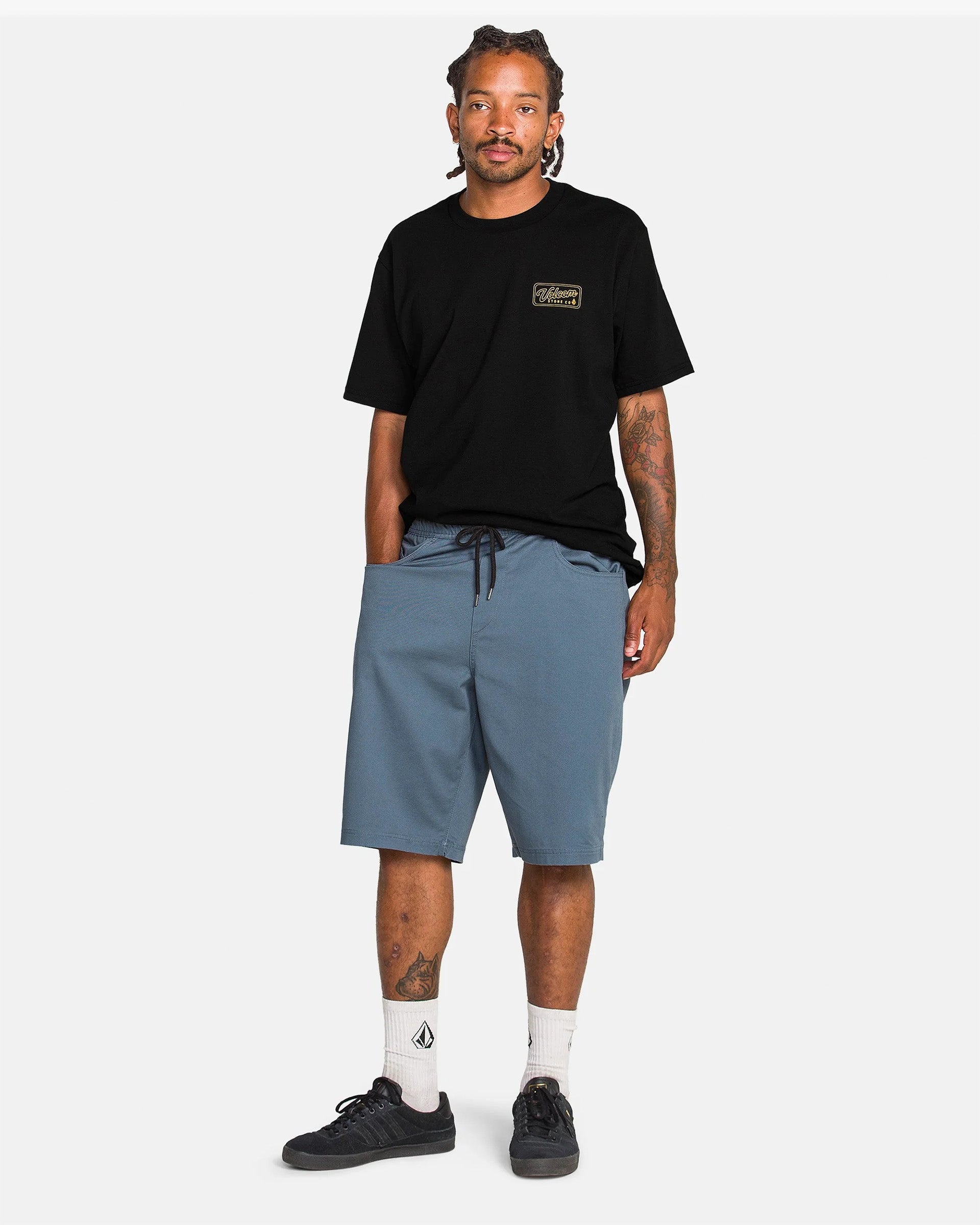 Volcom Wrecking Short Sleeve T-Shirt - Black