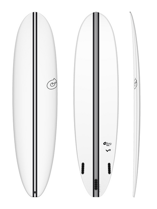 V+ TEC Surfboard-White