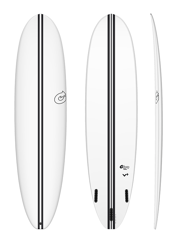 V+ TEC Surfboard-White