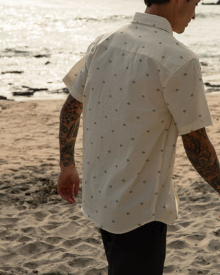 Alton Men's Ventana S/S Woven Shirt - Natural