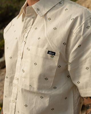 Alton Men's Ventana S/S Woven Shirt - Natural