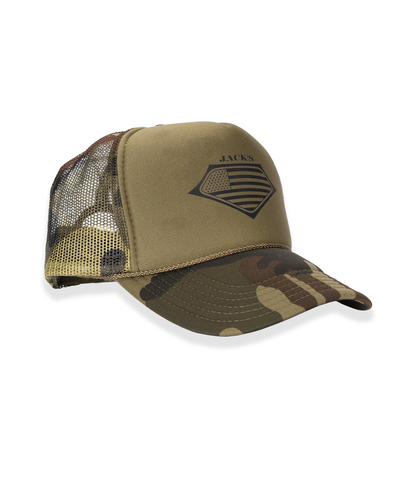 Jack's Surfboards Men's Veterans Day Trucker Hat