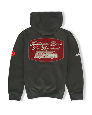 Vintage HBFD Pullover Hoodie - Rock