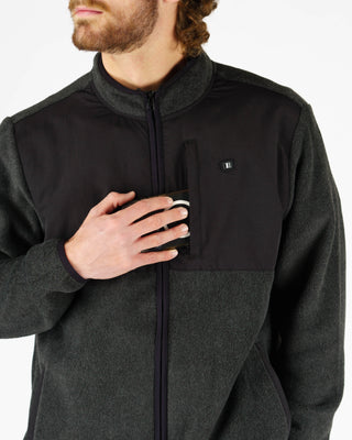 Volt Zip-Up Jacket - Black