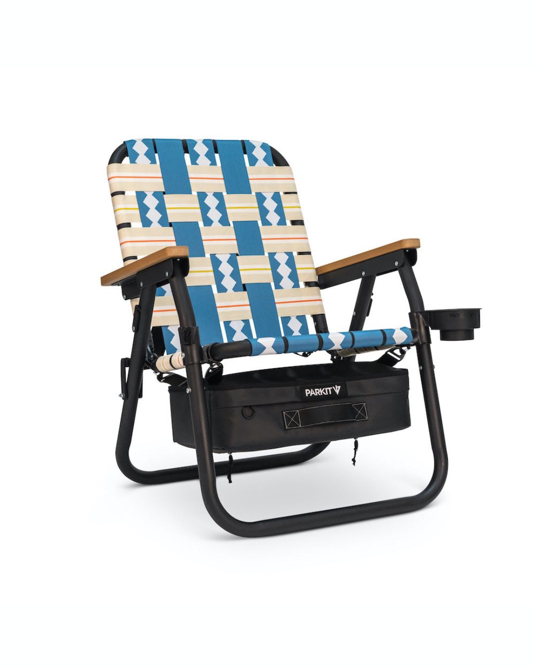 PARKIT Voyager Beach Chair - Classic Blue