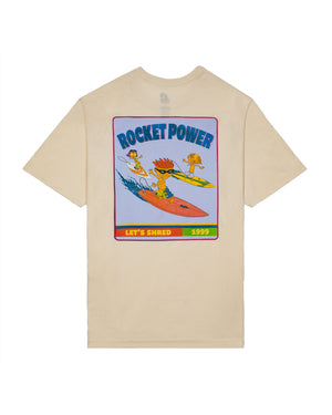 Rocket Power X Jack's "RP Stamp" S/S Tee - Natural 