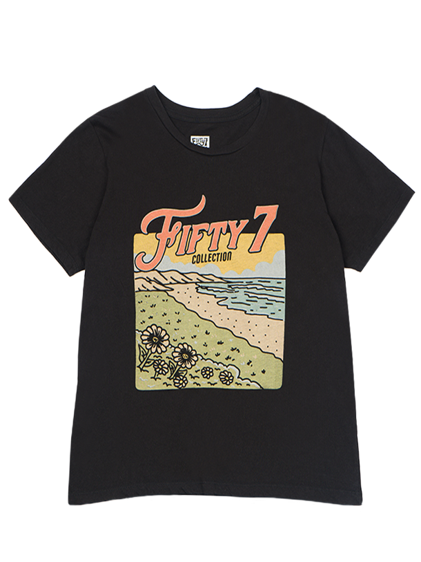 Jack's Fifty7 Women's Desolate Short Sleeve Tee - Black