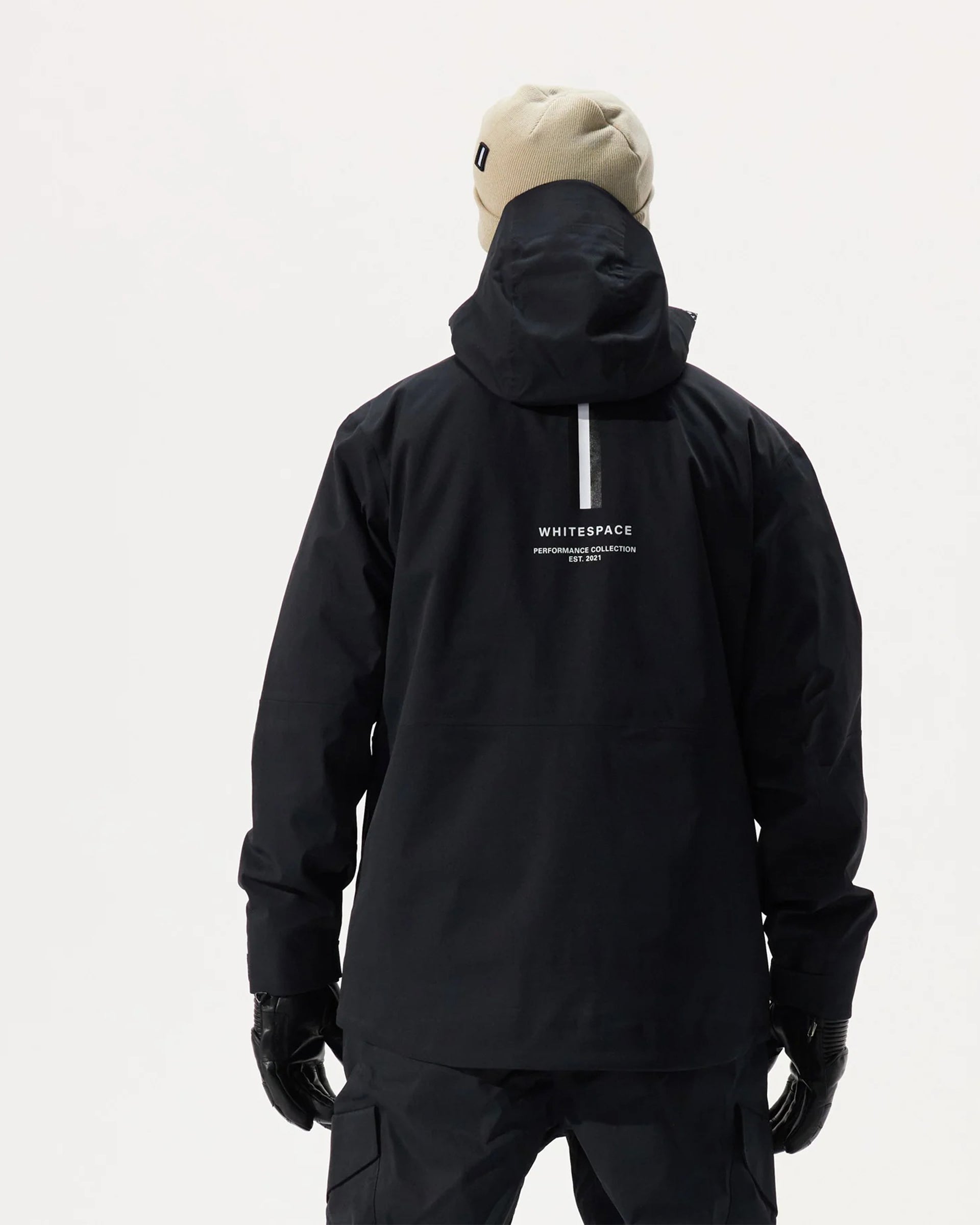 Whitespace 2L Cargo Insulated Jacket - Black