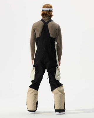 Whitespace 2L Insulated Cargo Bib Pant - Plaza Taupe/Black Onyx/Bone