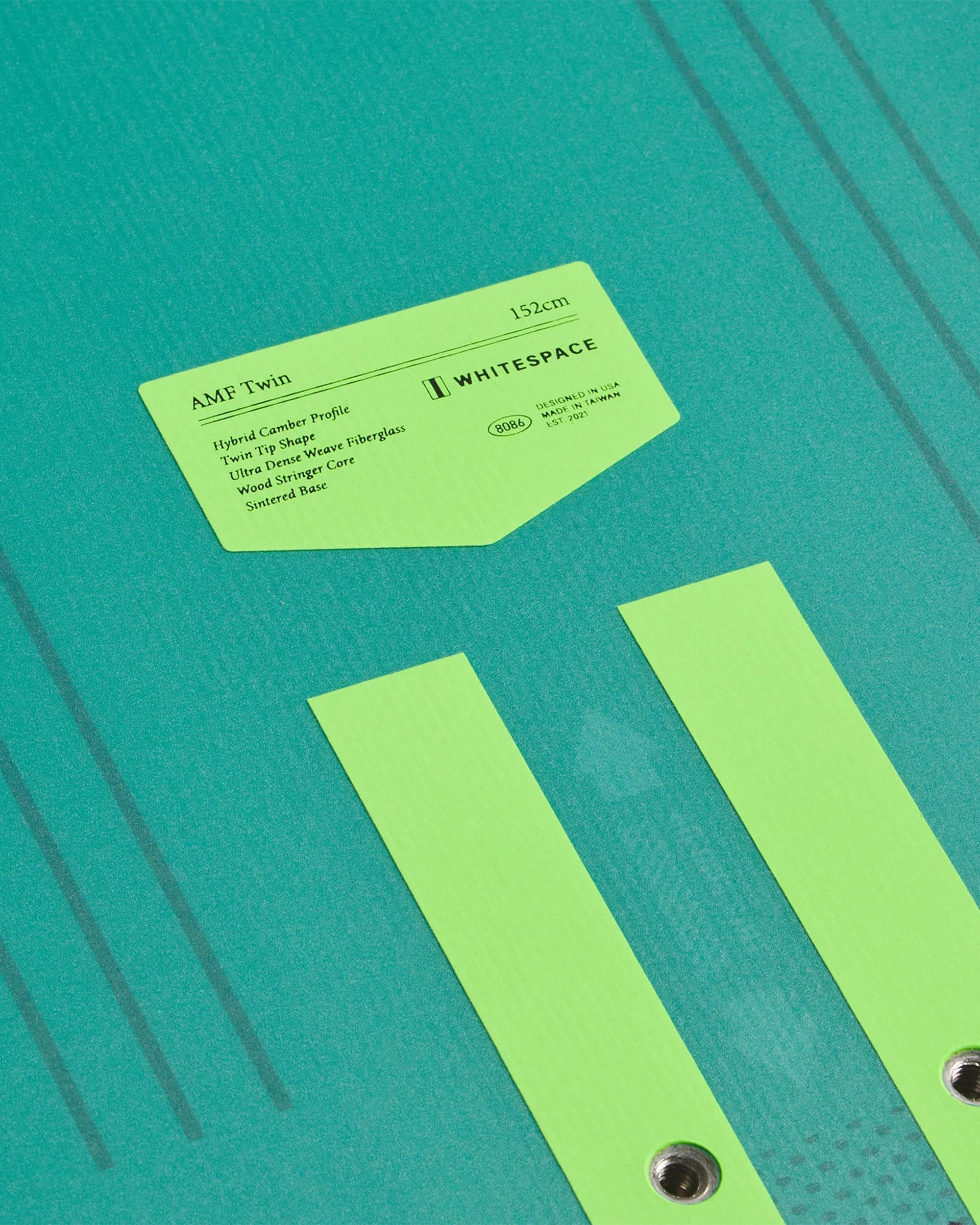 Whitespace AMF Twin Snowboard - Current