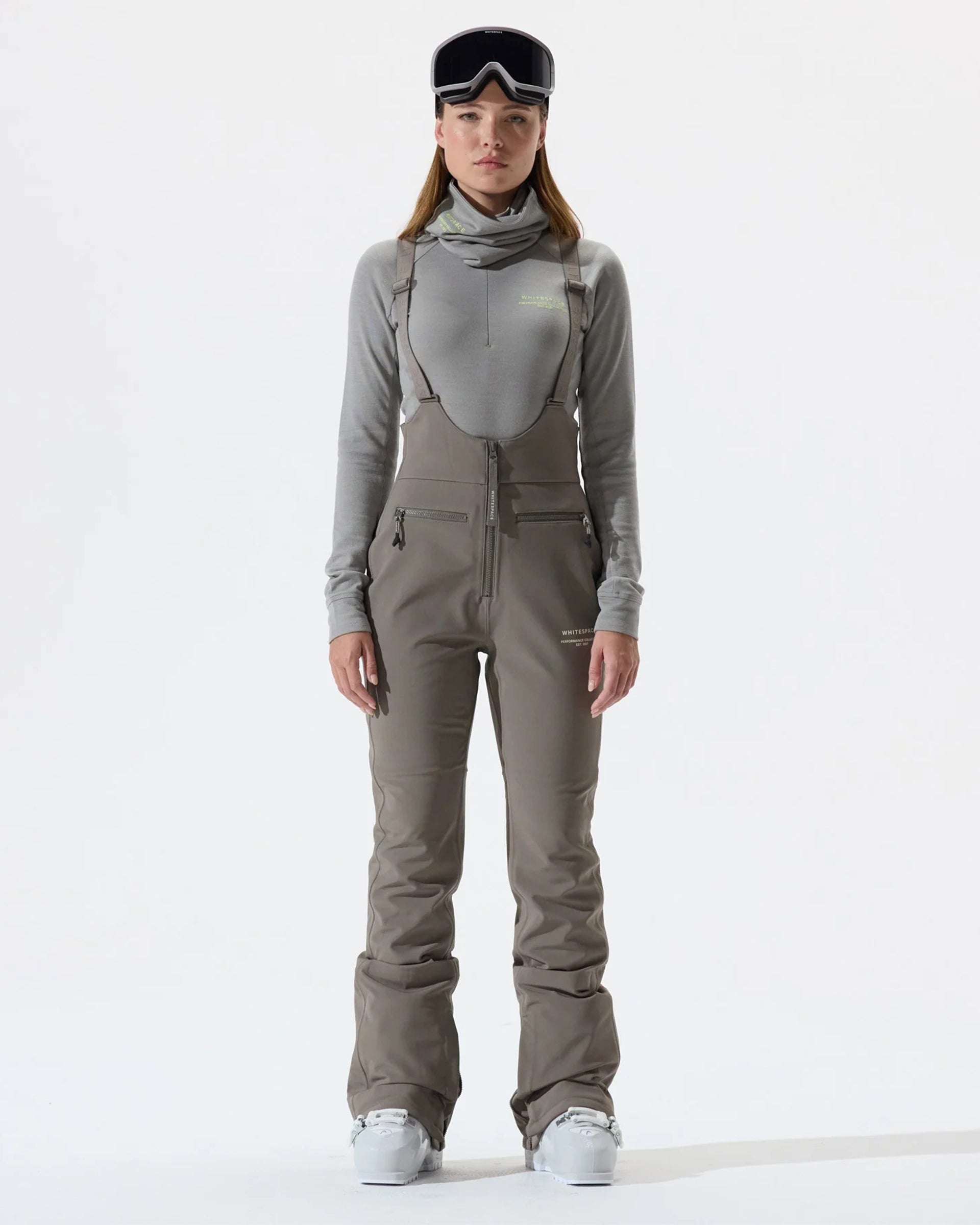 Whitespace Women's High Waisted Riding Bib - Falcon