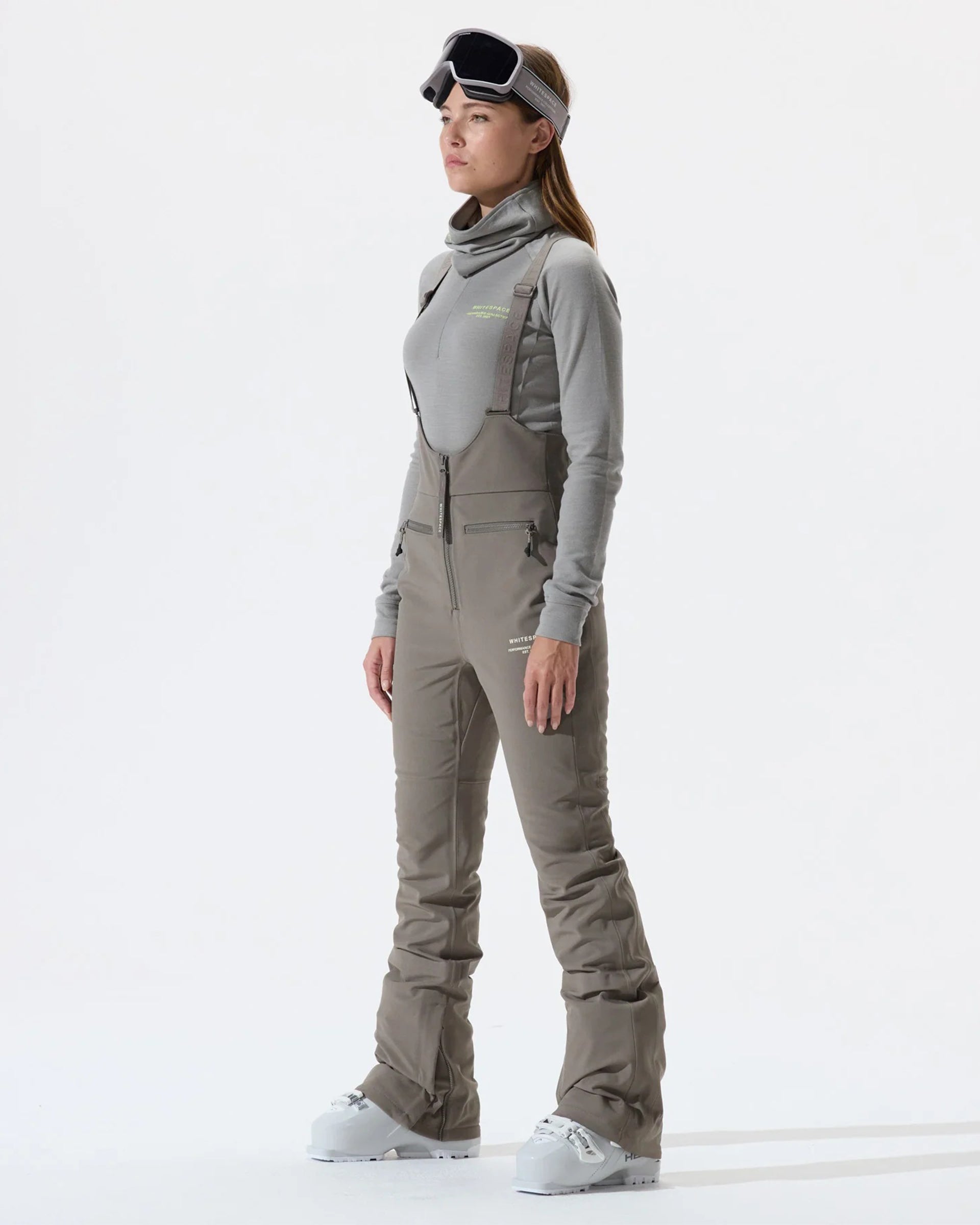 Whitespace Women's High Waisted Riding Bib - Falcon