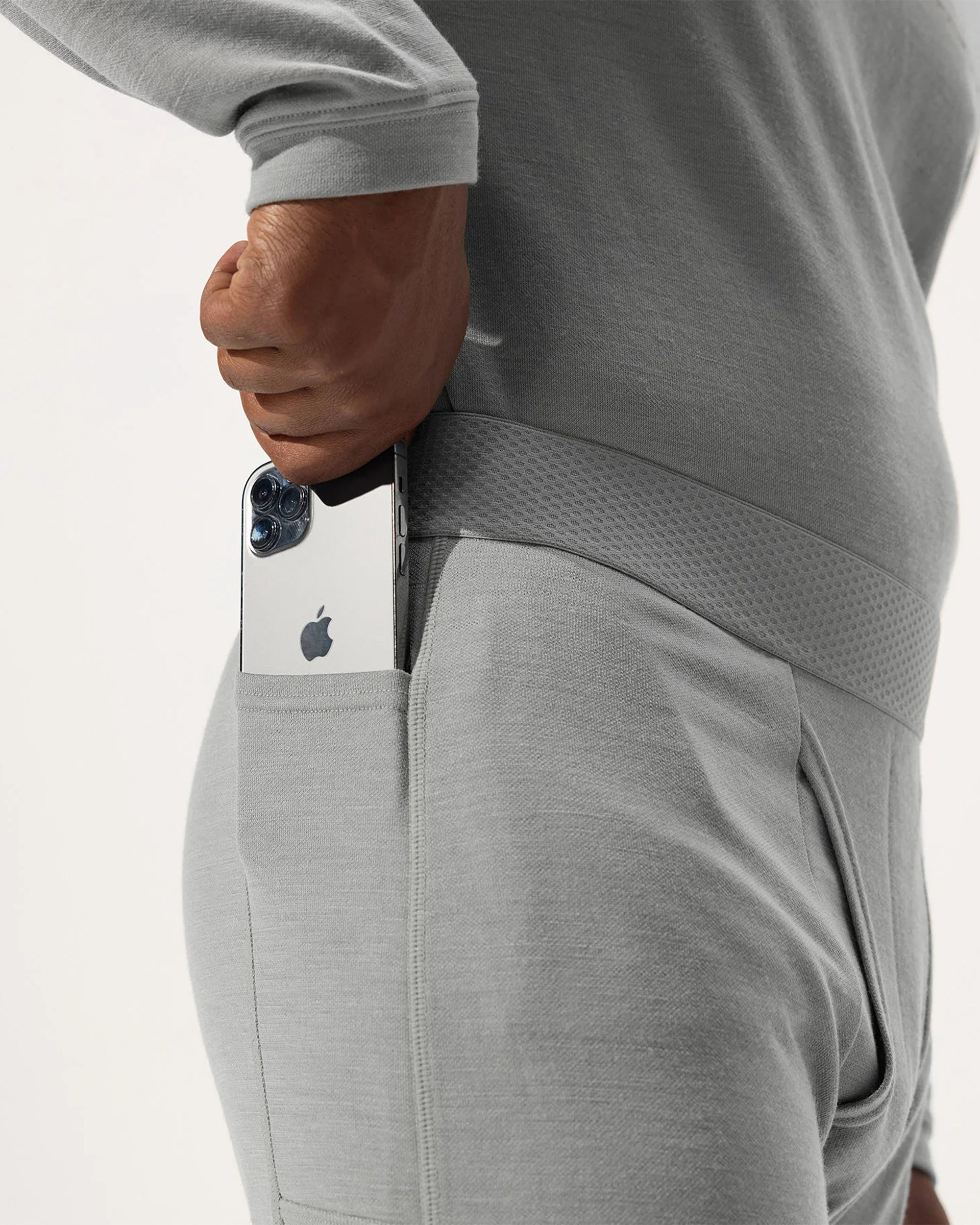 Whitespace Merino Baselayer Bottom - Rock Ridge