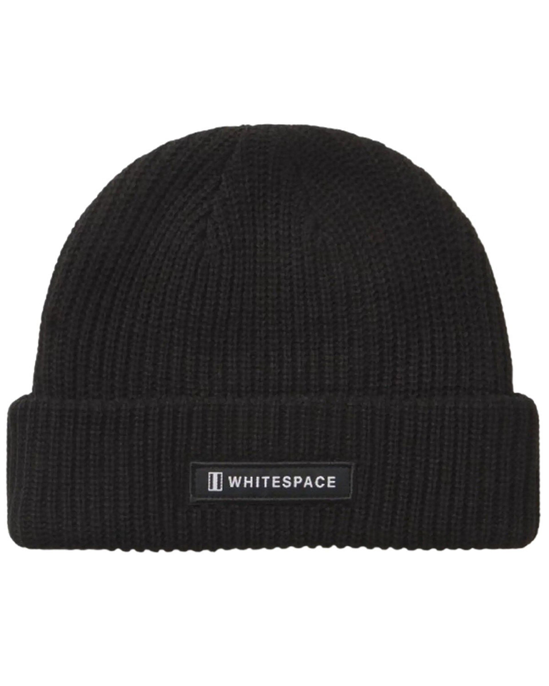 Ribbed Beanie - Black