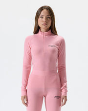 Whitespace Women's Merino Mockneck - Pink Icing