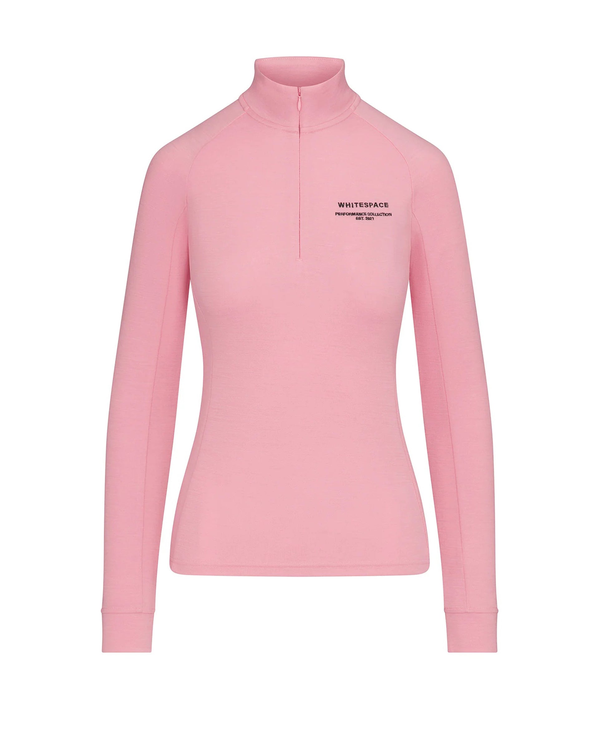 Whitespace Women's Merino Mockneck - Pink Icing