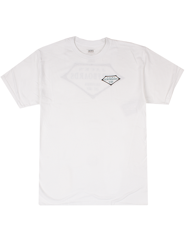 Retro Lam CF (Classic Fit) S/S Tee - White