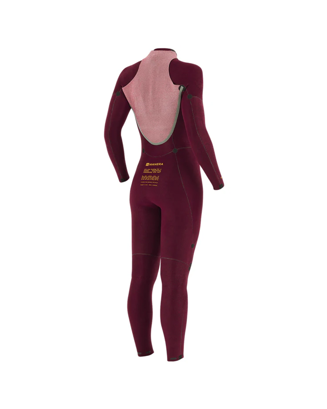 Manera Women's Seafarer Steamer 4/3mm Back Zip Fullsuit Wetsuit - Sailor 