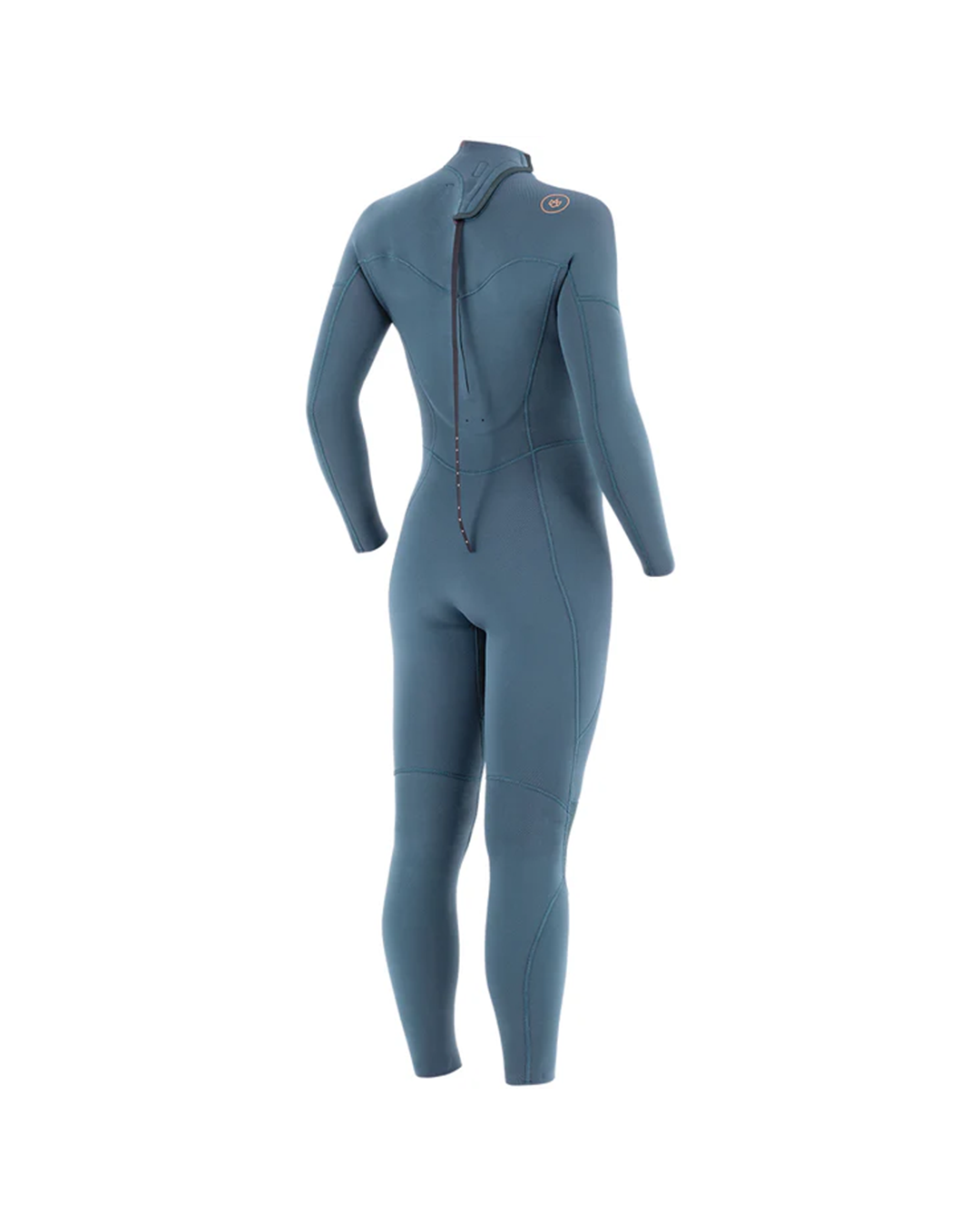 Manera Women's Seafarer Steamer 4/3mm Back Zip Fullsuit Wetsuit - Pewter 