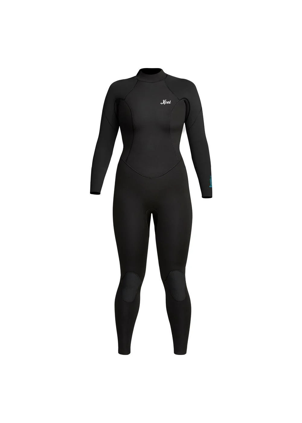 Xcel Women's 3/2mm IconX Back Zip Fullsuit Wetsuit - Black