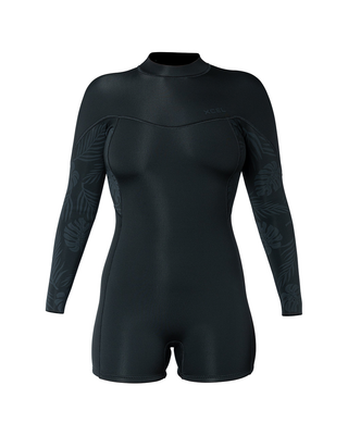 Xcel Women's Axis Long Sleeve Back Zip Boy Short Spring Wetsuit 2mm