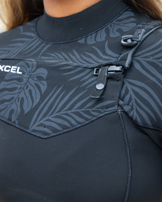 Women's Comp 4/3mm Chest Zip Fullsuit