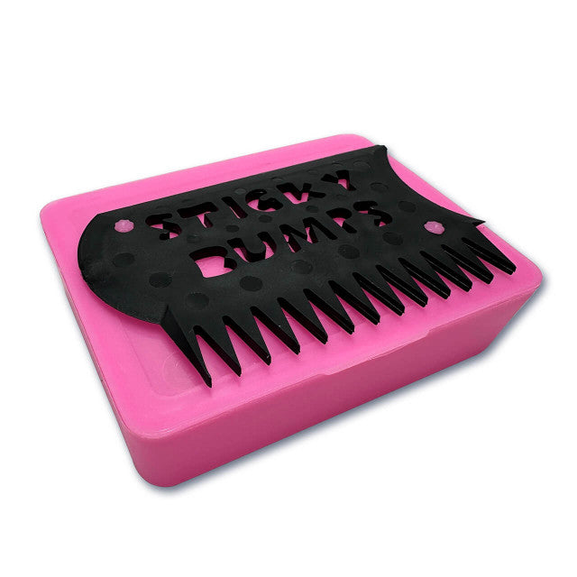 Sticky Bumps Wax Box & Comb Combo