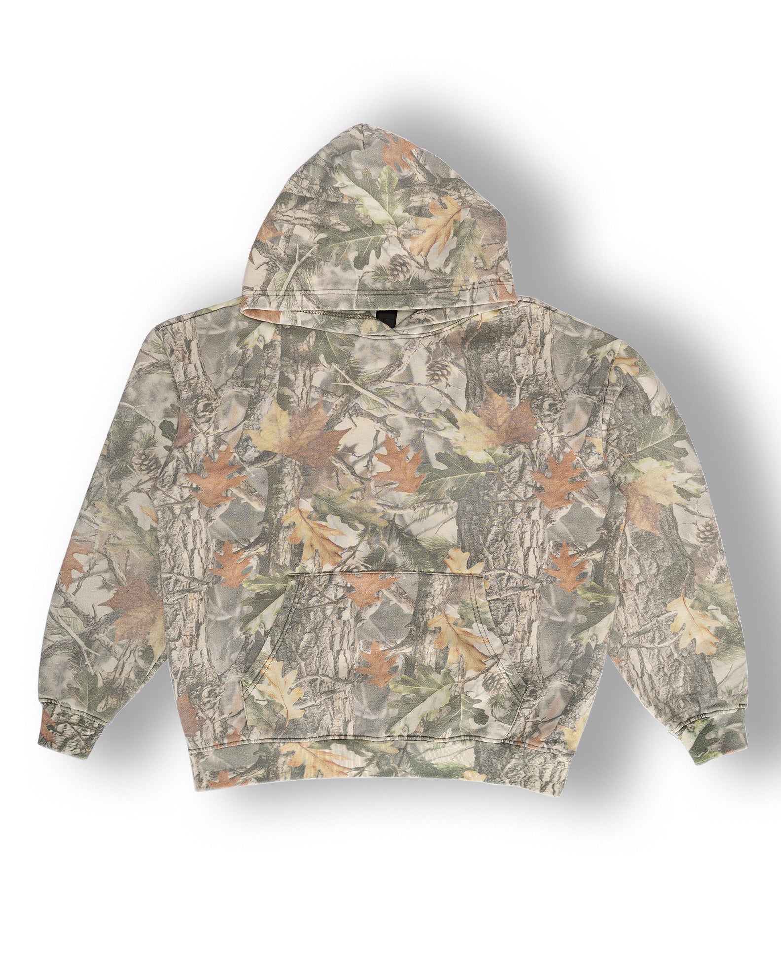 Garage Skate Shop Men's Weathered Wood Camo Pullover Hoodie